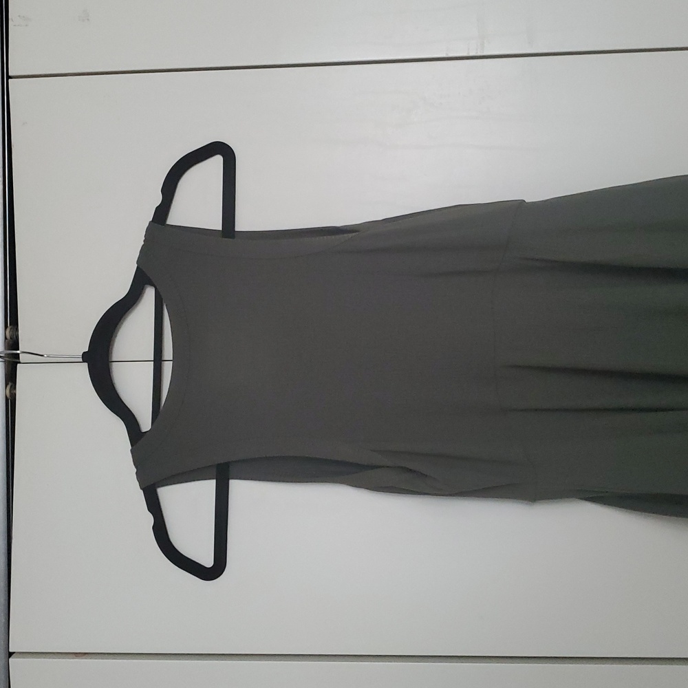 *NWT* Torrid Deep Depths Green Sleeveless Midi Dress - Picture 6 of 15